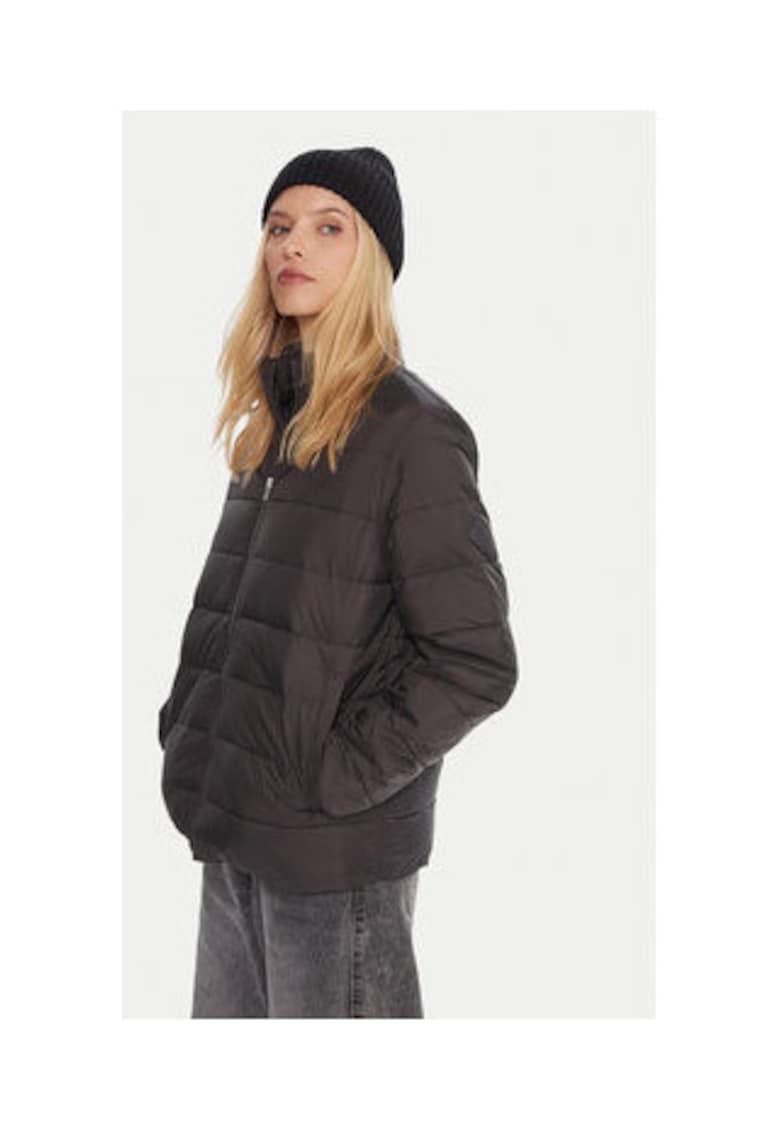 Oferte la Geaca de tranzitie dama -  gri - nailon -