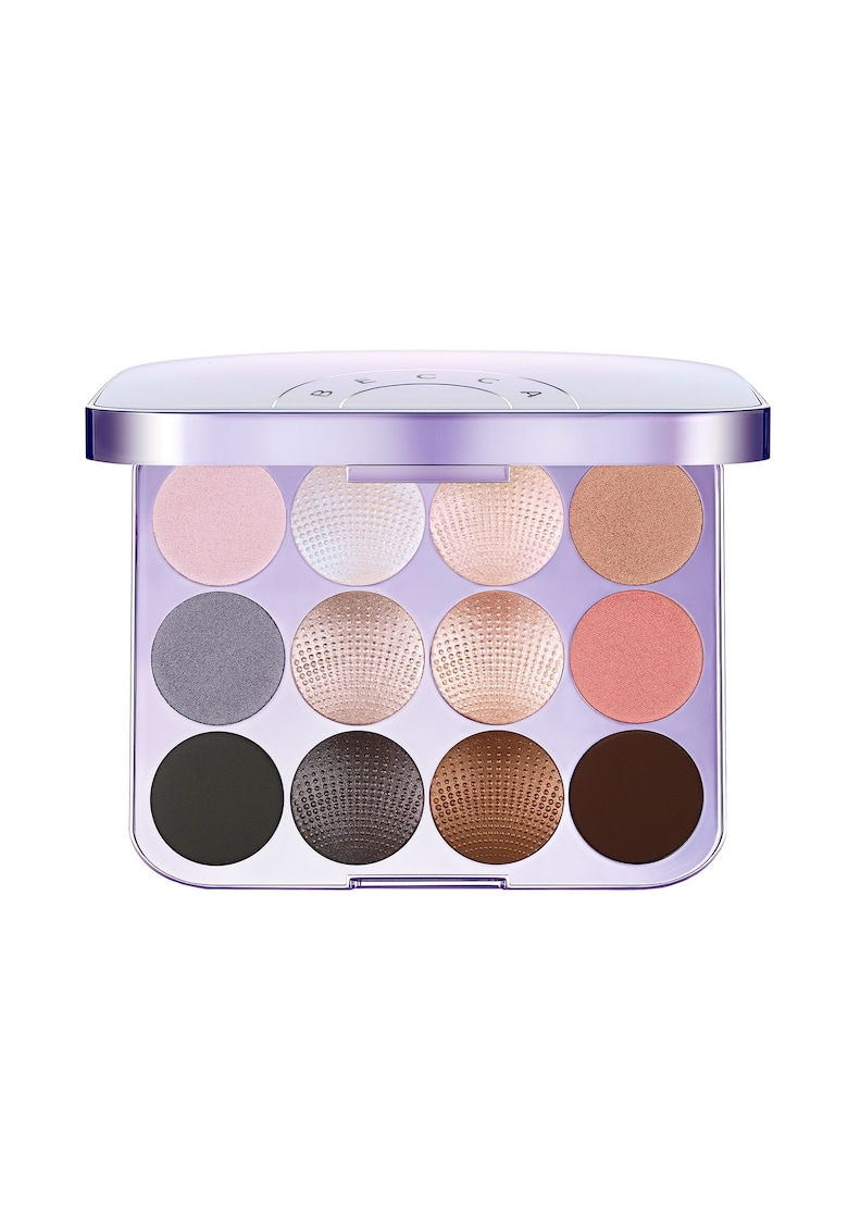 Oferte la Pearl Glow Shimmering - Paleta de ochi stralucitoare - 12 nuante - 3 -3 g