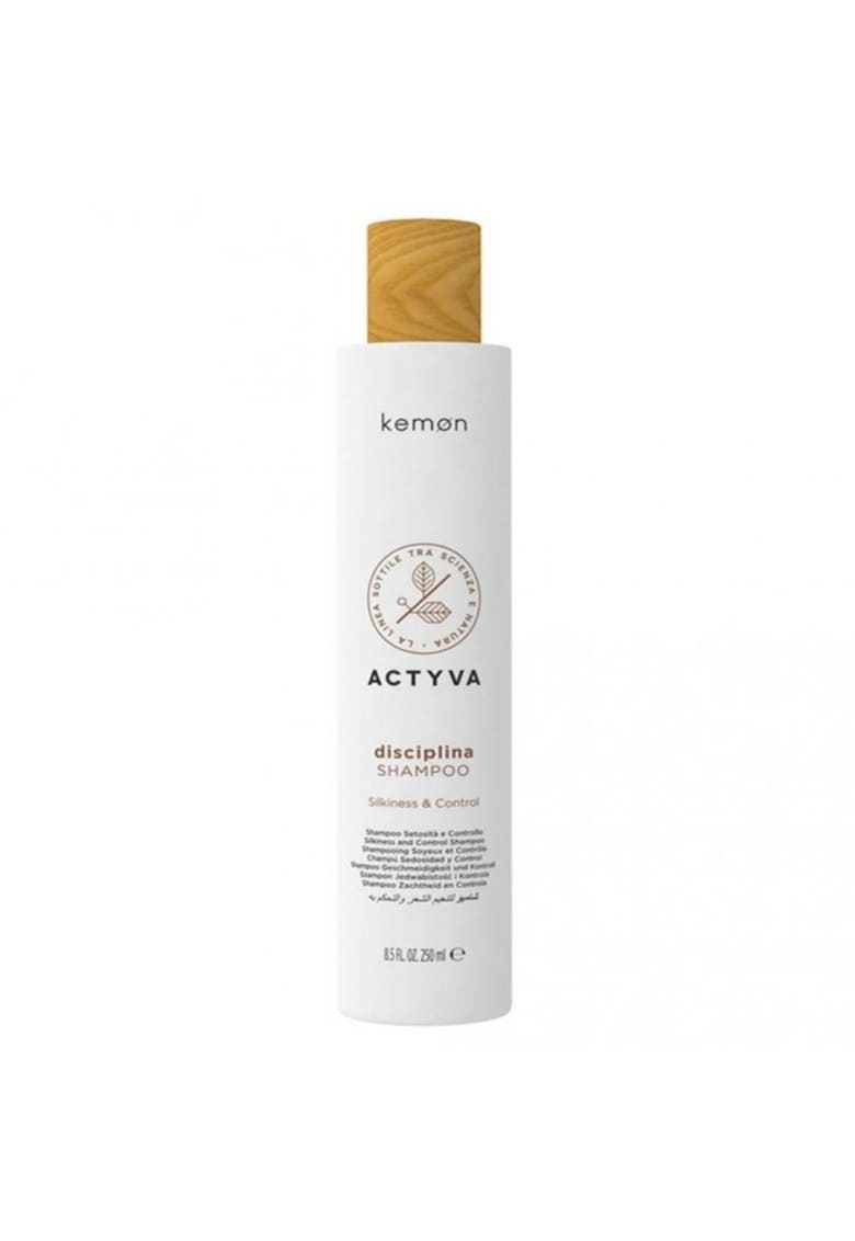 Oferte la Sampon de netezire si control pentru par rebel  Actyva Disciplina Shampoo