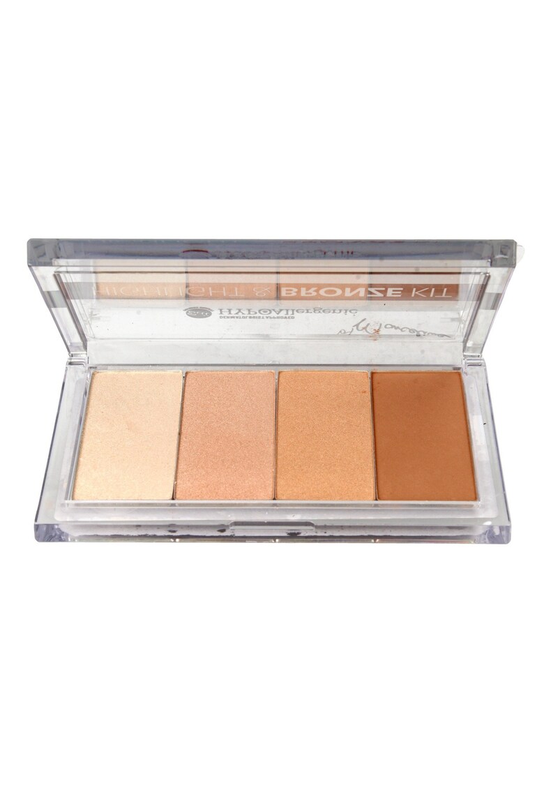 Oferte la Paleta iluminator si contur -  Hypoallergenic - Highlight & Bronze - 20g