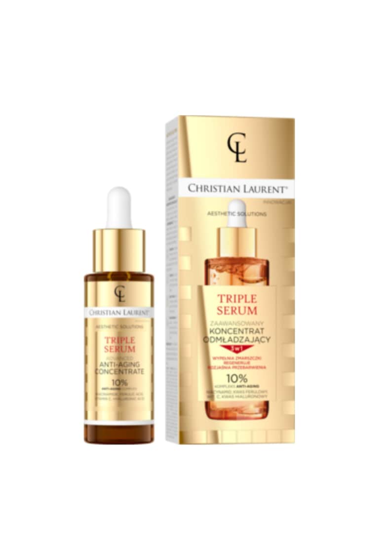 Oferte la Ser concentrat avansat anti-imbatranire - Triple Serum  10 % - 30 ml
