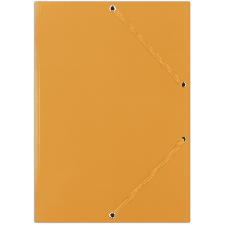Oferte la Mapa din carton plastifiat, cu elastic pe colturi, 400gsm, DONAU - portocaliu