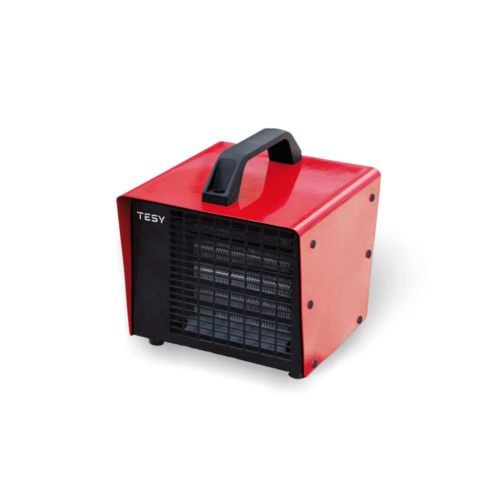 Oferte la Aeroterma ceramica cu ventilator Tesy HL 830 V PTC, 3 trepte de putere, 3000 W, 25,3 x 23,8 x 23,8 cm, termostat de siguranta, grila de protectie