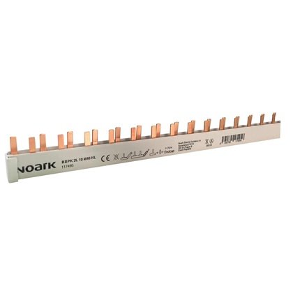 Oferte la Bareta de Conexiuni Tip Pin Monofazata Noark 117495 BBPK 2L 10 M48 NL, 10 mm , 63A, 48 Module