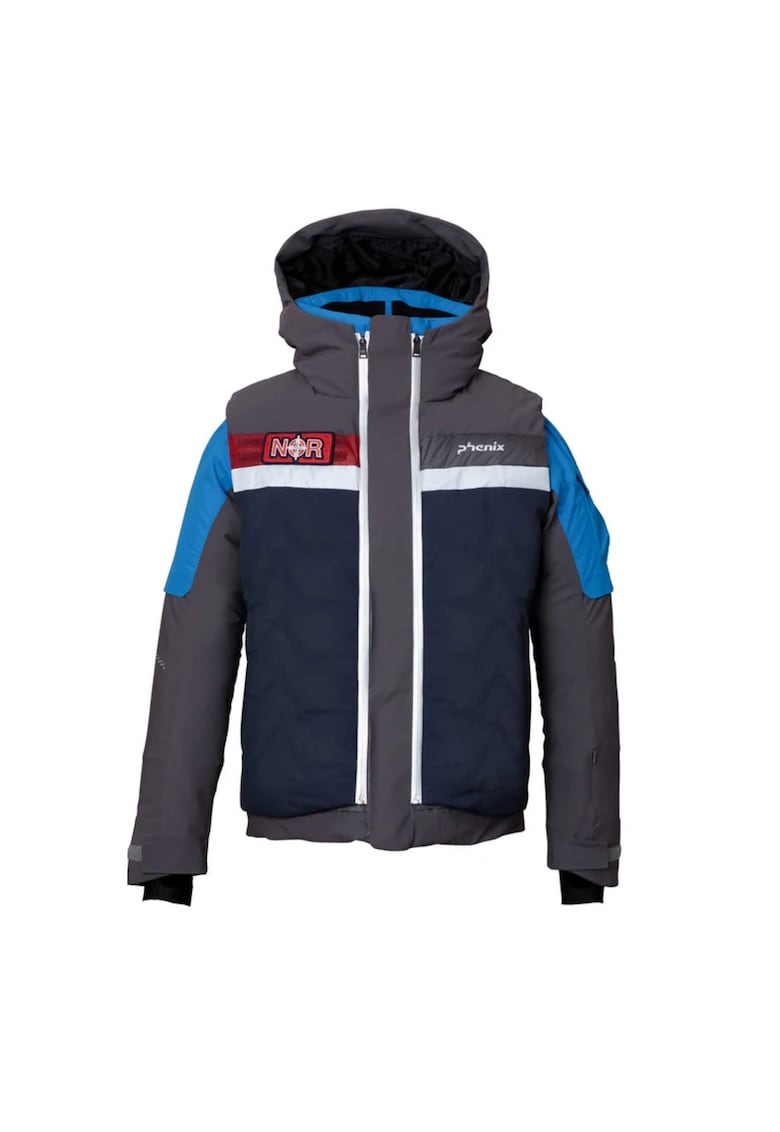 Oferte la Geaca de schi 3 in 1 barbati -  poliester - cu gluga - mullticolor -