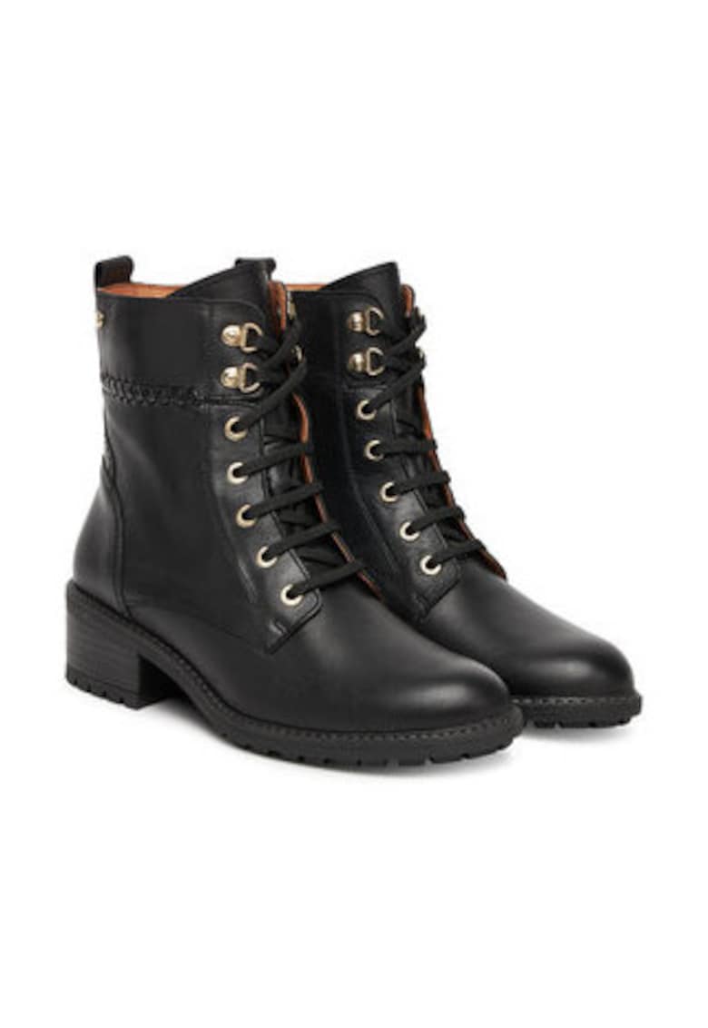 Oferte la Botine dama -  piele naturala - negru -