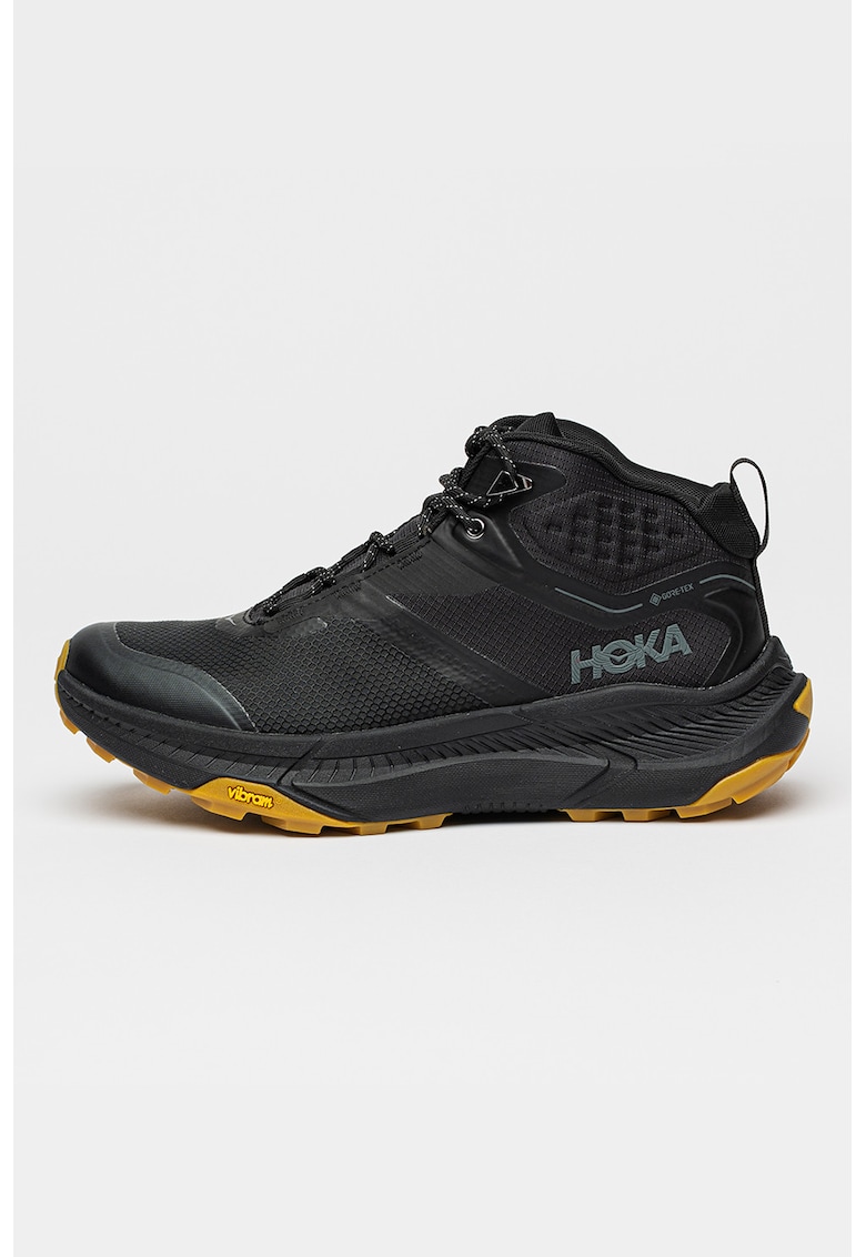 Oferte la Ghete cu logo si tehnologie Gore-Tex® Transport pentru drumetii - Negru stins/Gri inchis