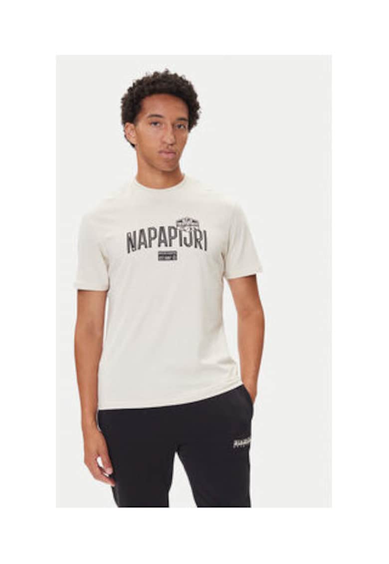 Tricou Barbati -  Bej - 100% bumbac