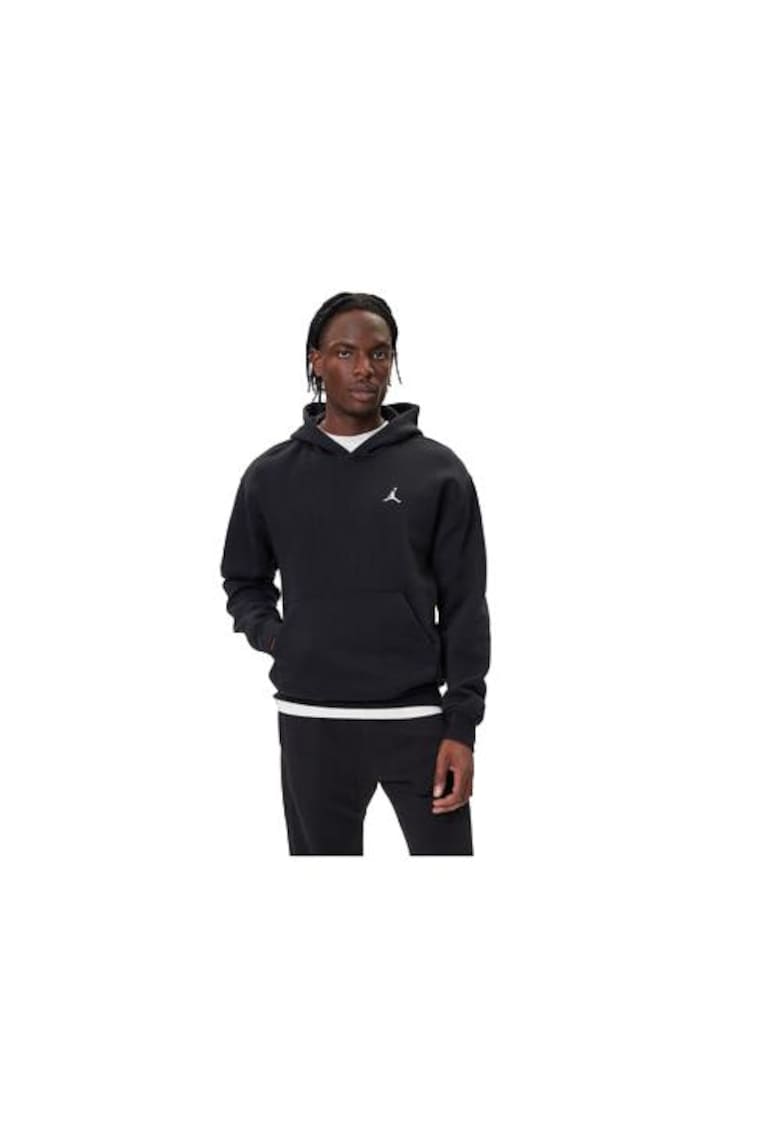Hanorac sport barbati -  bumbac/poliester - negru -