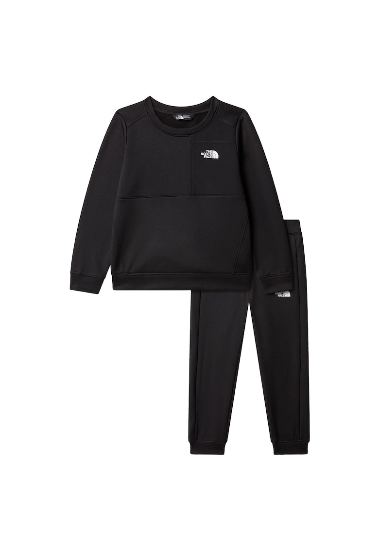 Oferte la Trening unisex pentru copii -  Negru - 100% poliester reciclat - Negru