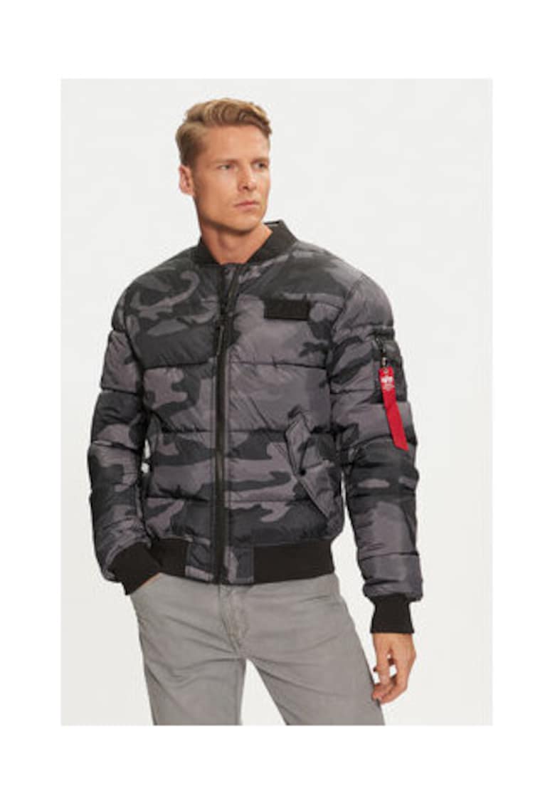 Oferte la Geaca barbati -  304543654 - Poliester - Negru - Gri