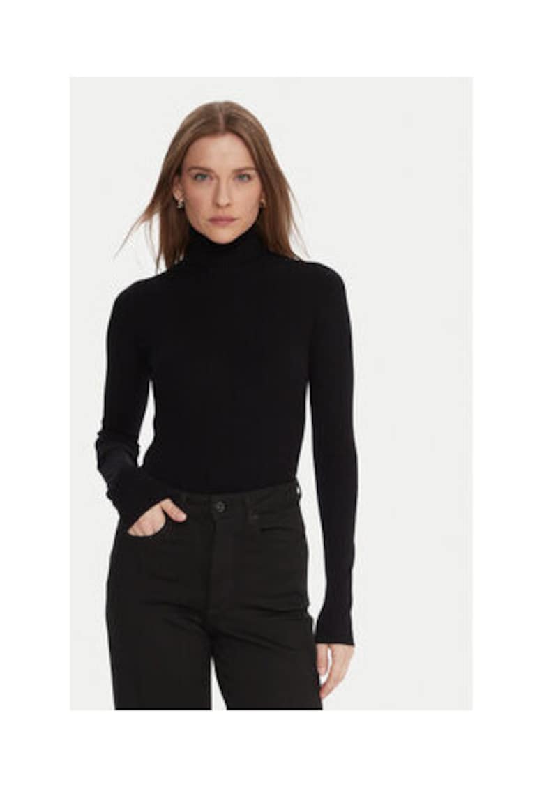 Oferte la Bluza dama -  neagra - viscoza/poliamida -