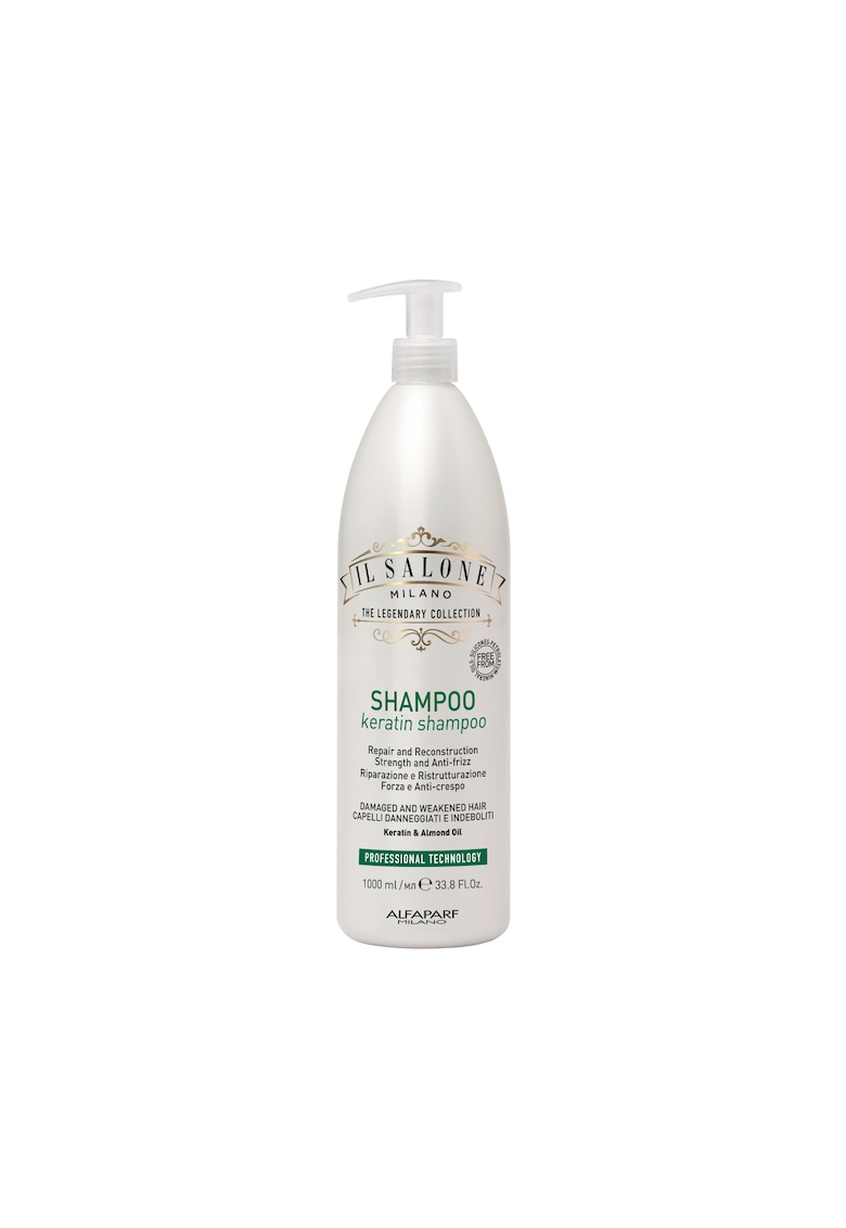 Oferte la Sampon pentru par deteriorat Alfaparf IL Salone Keratin - 1000 ml