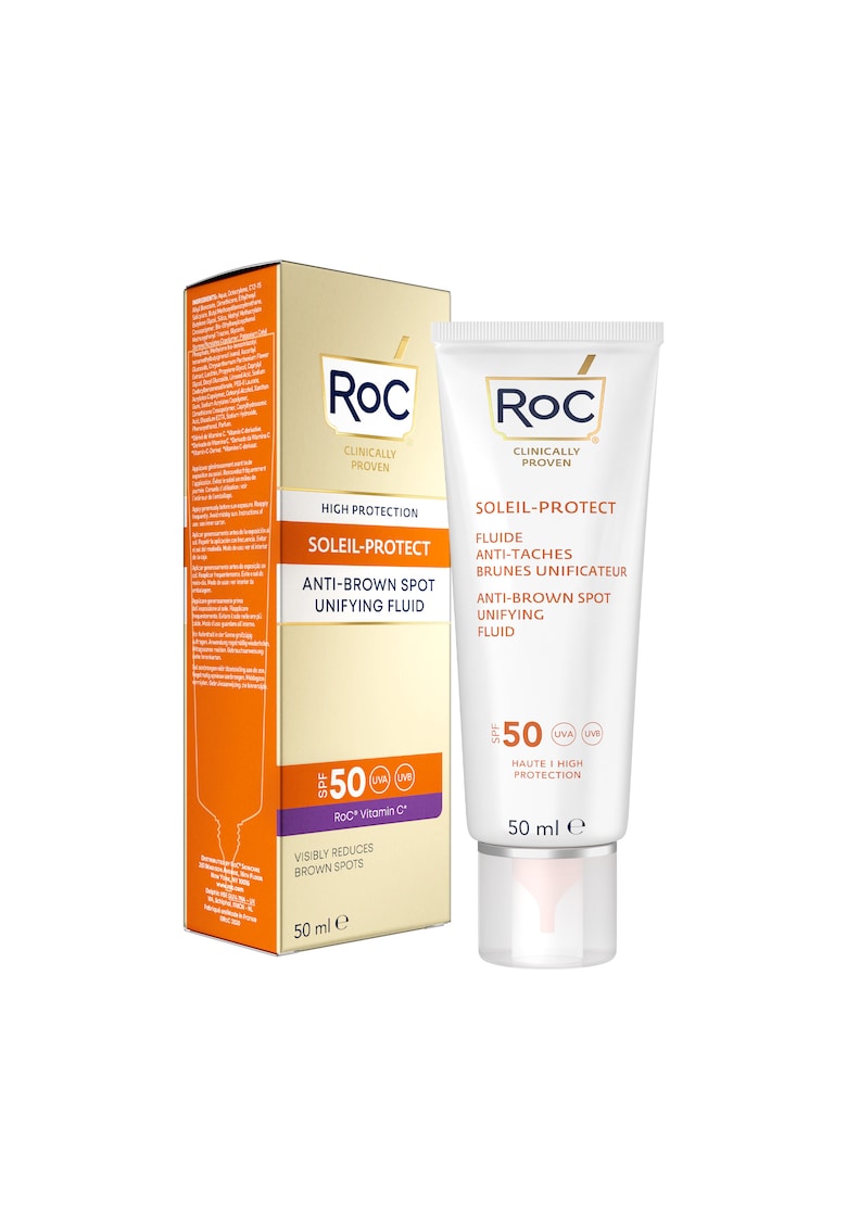 Oferte la Fluid uniformizator anti pete SPF 50 50 ml - SOLEIL PROTECT -