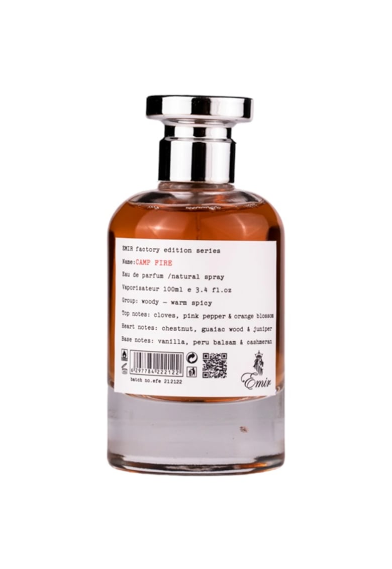 Apa de parfum  Camp Fire Factory - Unisex - 100ml