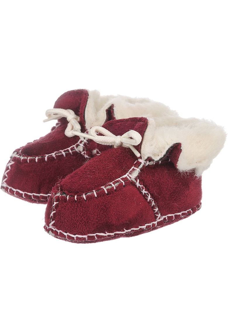 Oferte la Botosi copii  Calzature - Bumbac/Lana - Rosu/Alb -