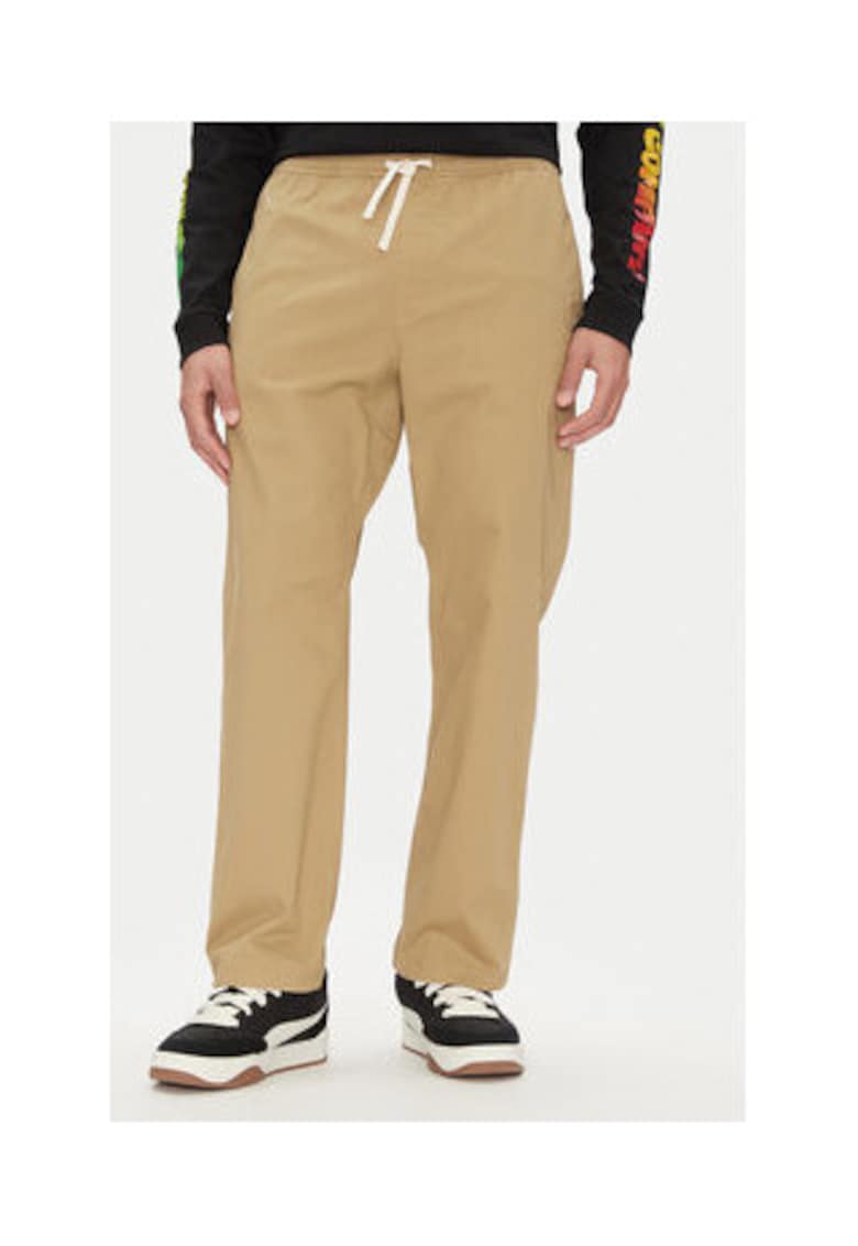 Oferte la Pantaloni barbati -  bumbac/elastan - bej -