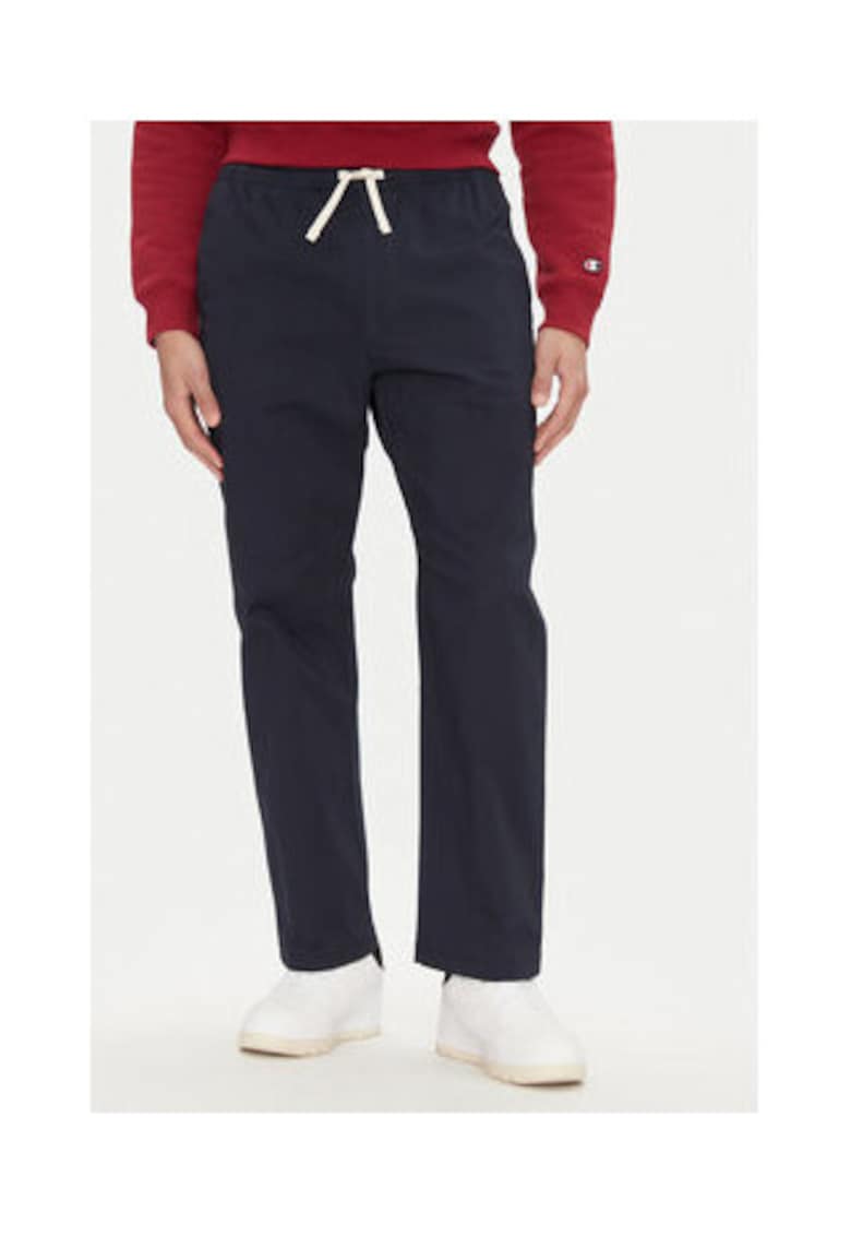 Oferte la Pantaloni pentru barbati -  bumbac/elastan - bleumarin -