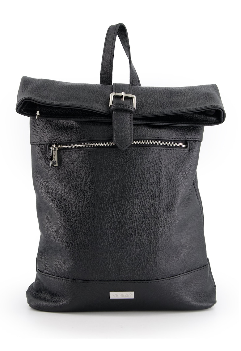 Oferte la Rucsac fashion dama  piele naturala - 2 buzunare externe - 36x32x10cm