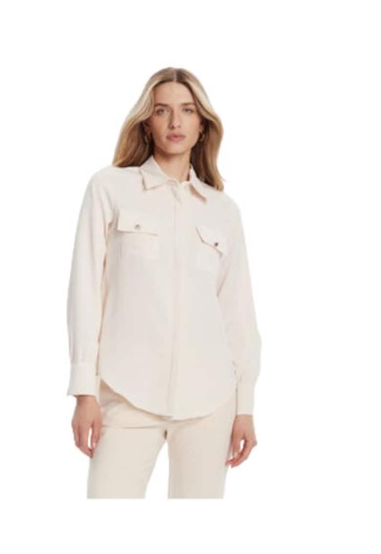 Oferte la Camasa dama -  poliester - bej -