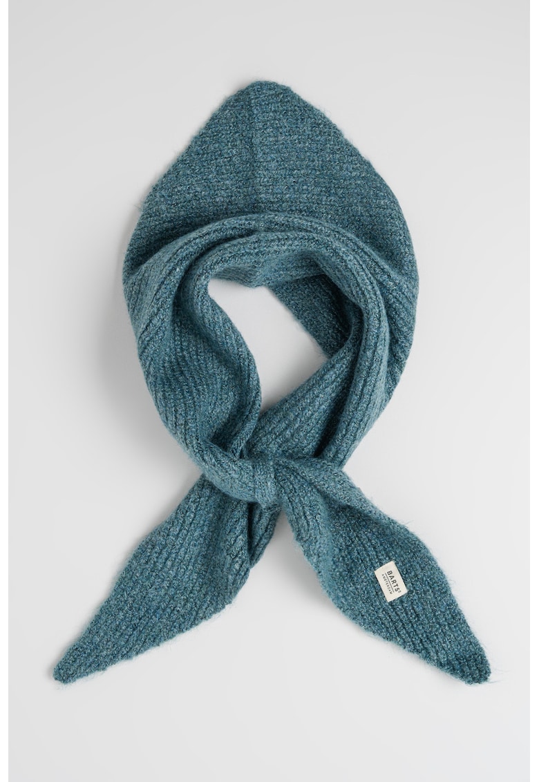 Oferte la esarfa tricotata - Verde aquamarin