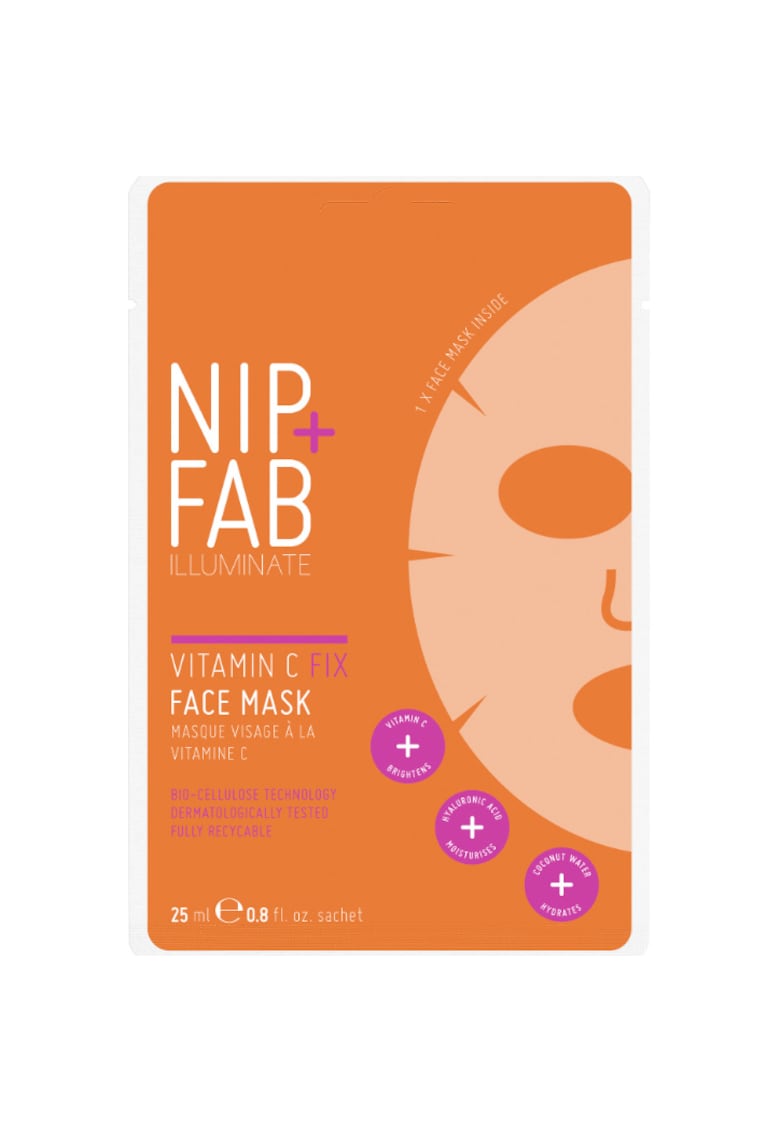 Oferte la Masca servetel pentru fata  Vitamin C - 25 ml