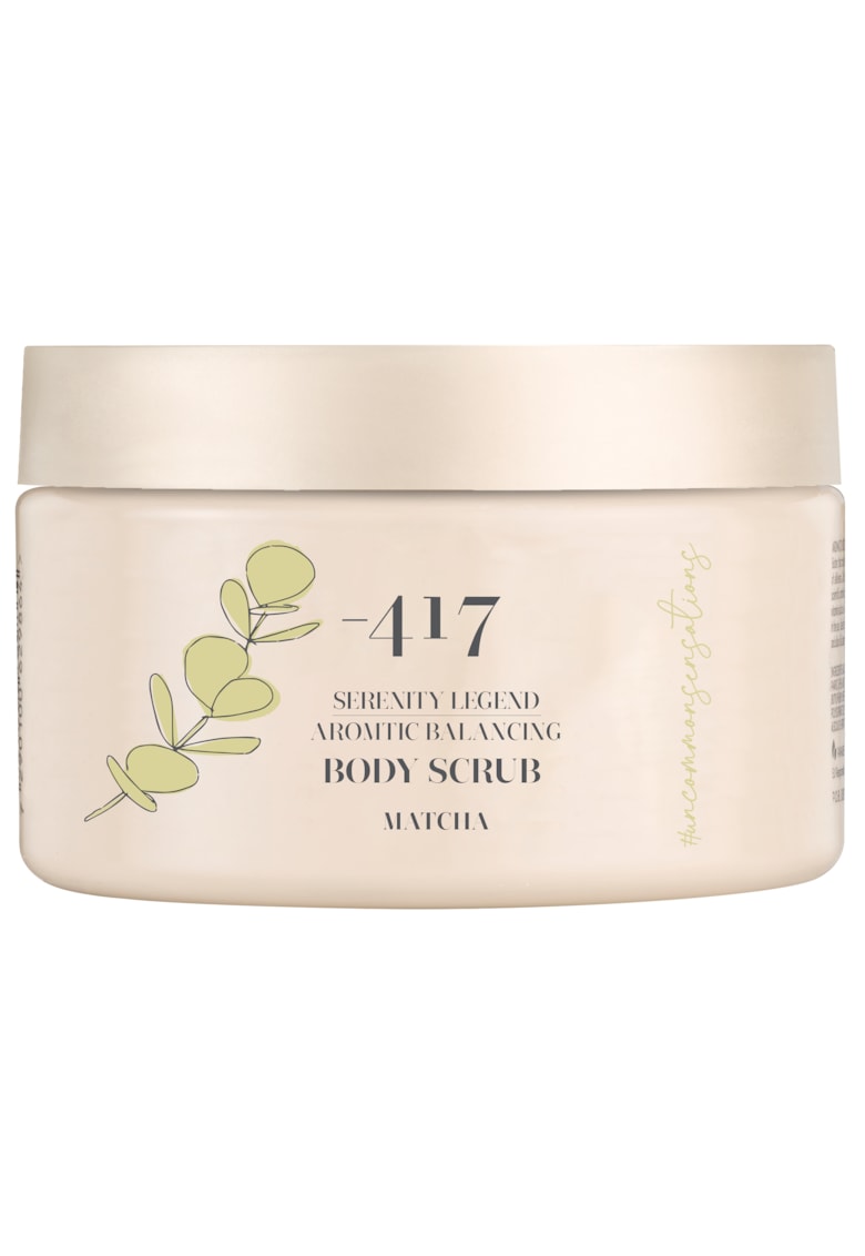 Oferte la Scrub corporal vegan  exfoliant delicat Matcha Serenity Legend - 400 gr