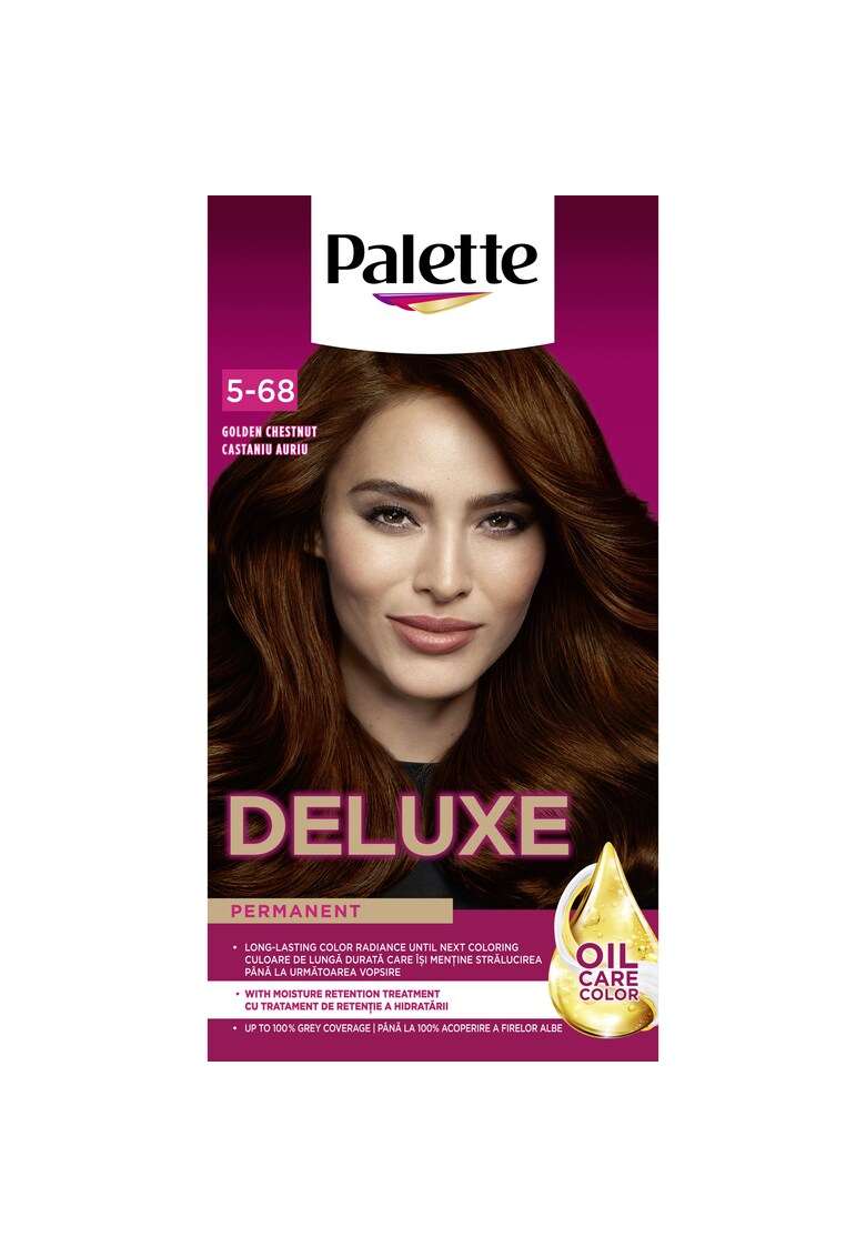 Oferte la Vopsea de par permanenta  Deluxe 5-68 Golden Chestnut