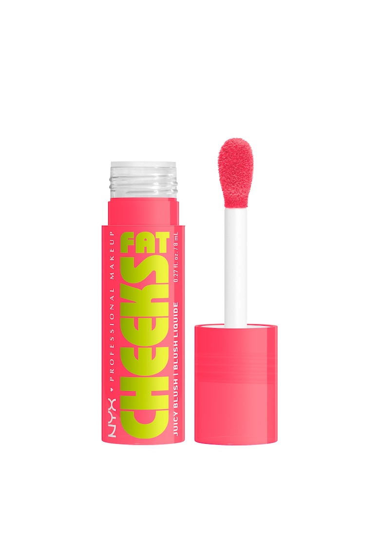 Oferte la Blush lichid  Fat Cheeks - rezistenta indelungata pana la 12 ore - nu se estompeaza - 8 ml - Guava Gush