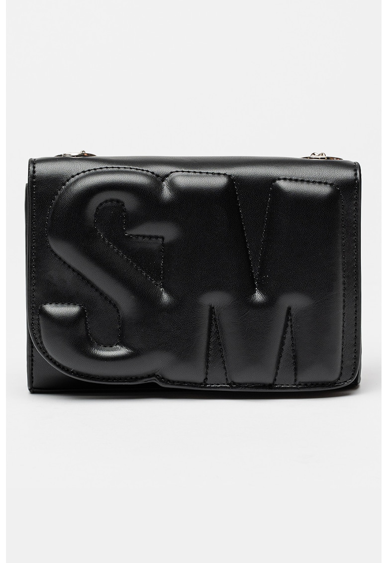 Oferte la Geanta crossbody de piele ecologica Bzoie - Negru