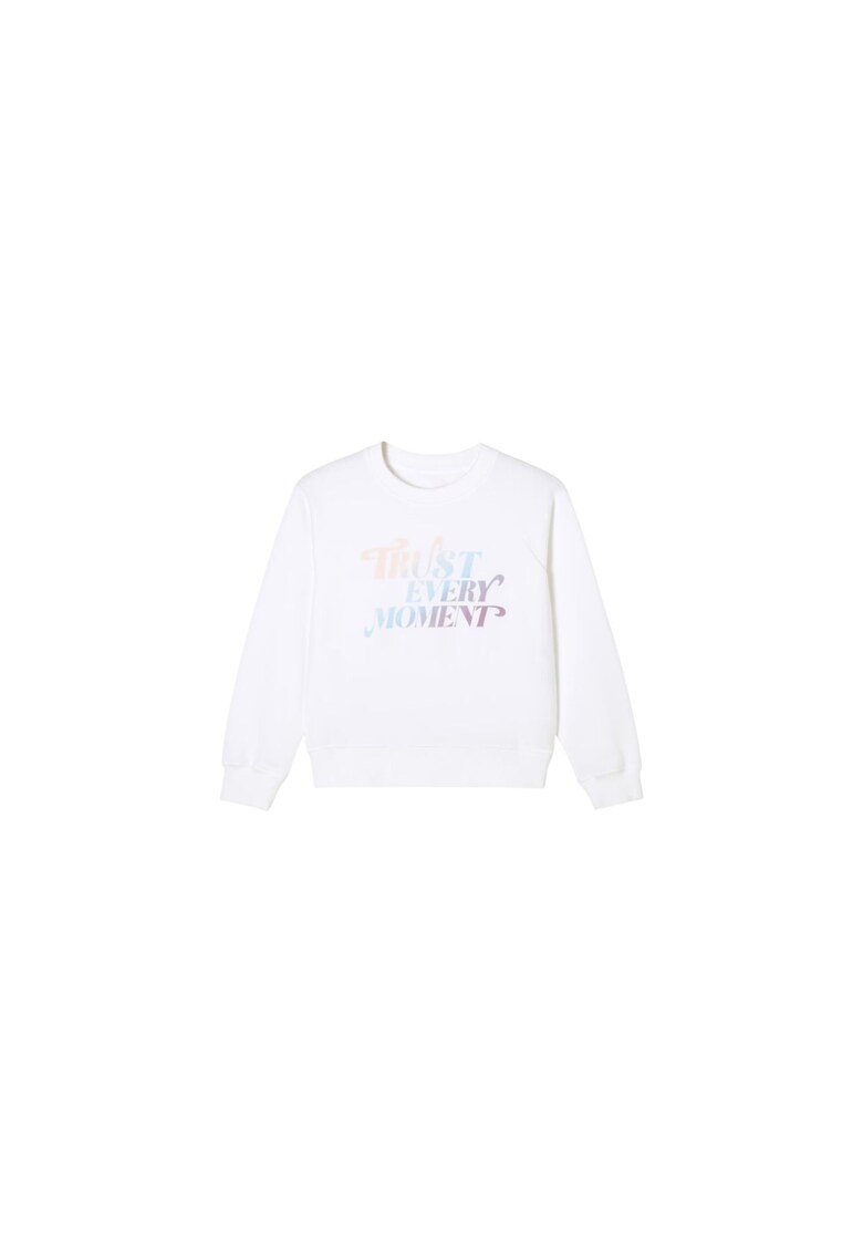 Oferte la Bluza fete  din trening - alba 122