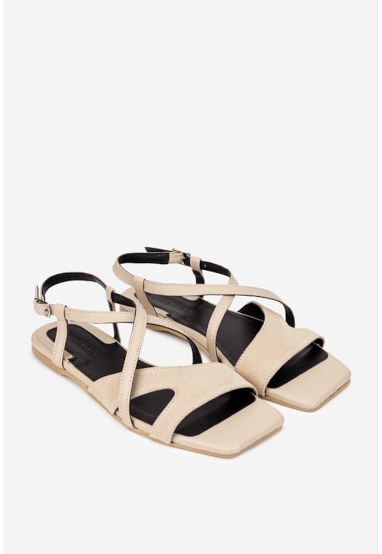 Oferte la Sandale dama bej stil casual - Bej