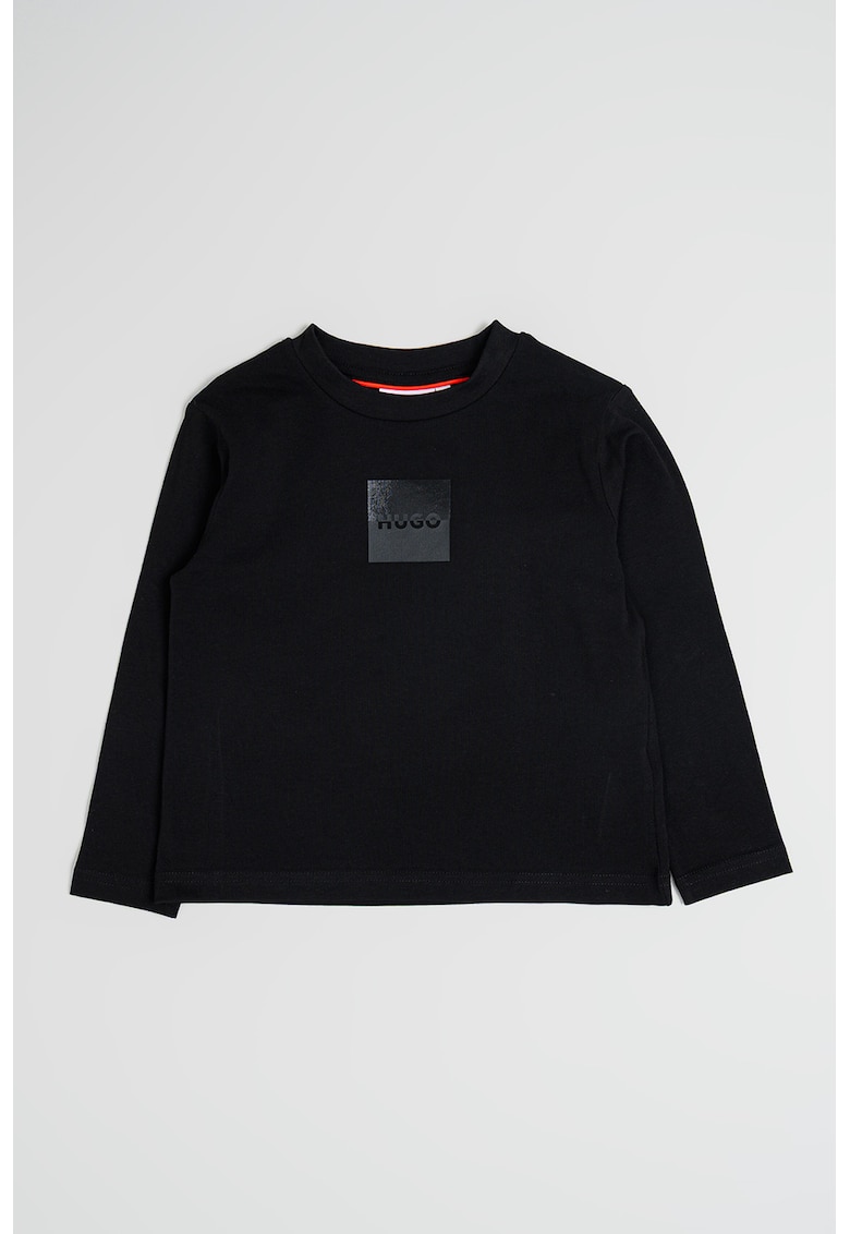 Oferte la Bluza cu imprimeu logo - Negru