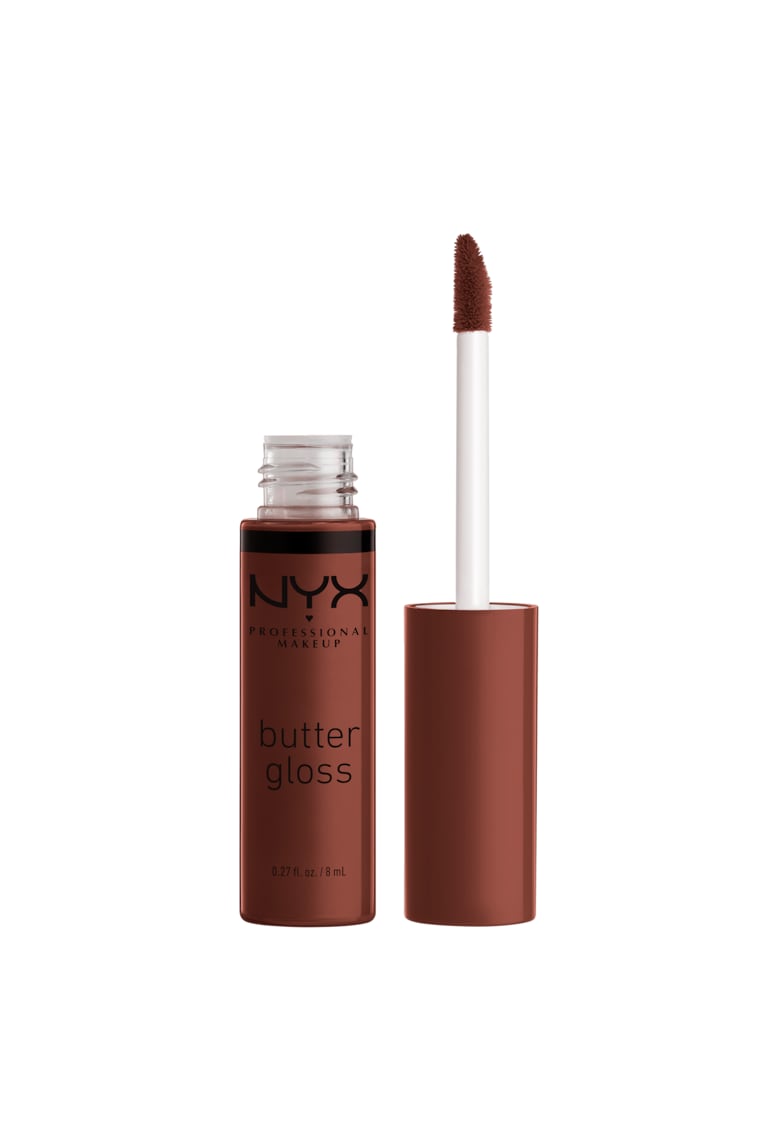 Oferte la Luciu de buze NYX PM Butter Gloss - 8 ml - Brownie Drip