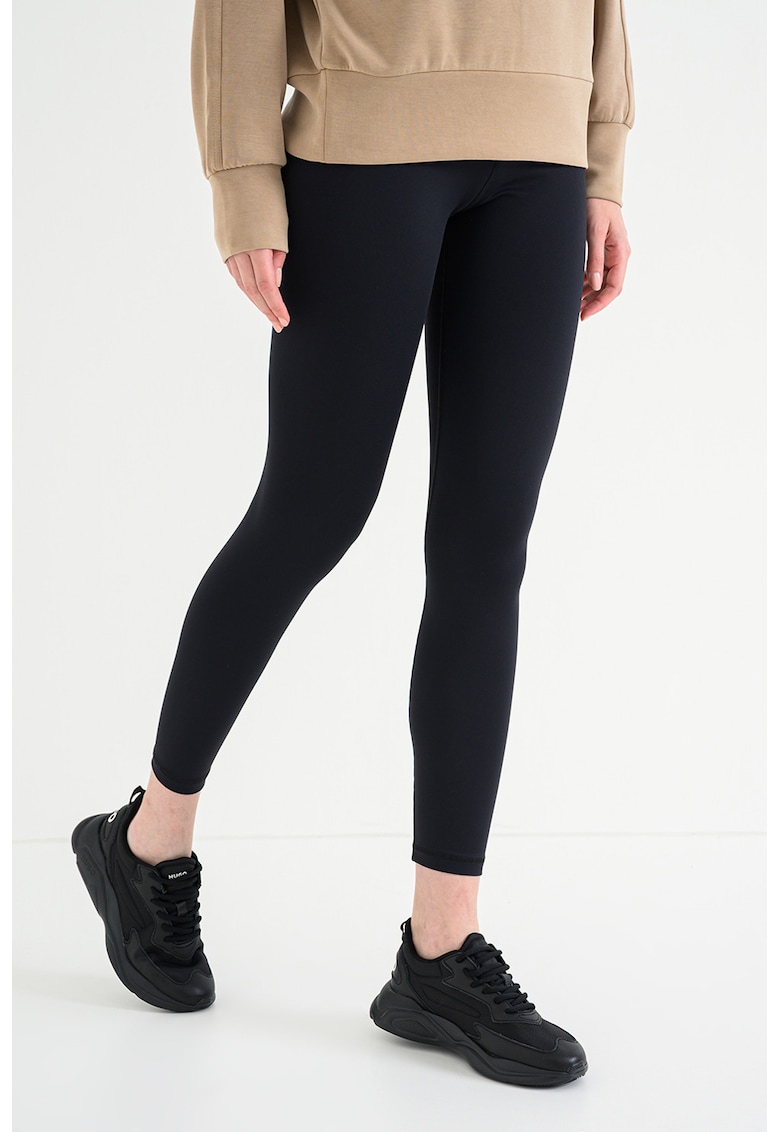 Oferte la Colanti crop cu logo - Negru