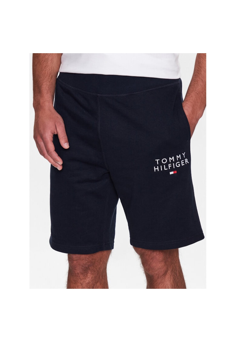 Oferte la Pantaloni sport barbati -  albastru - material sintetic