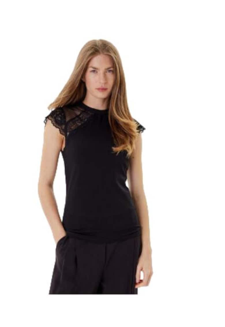 Oferte la Tricou dama -  viscoza/poliamida/elastan - negru