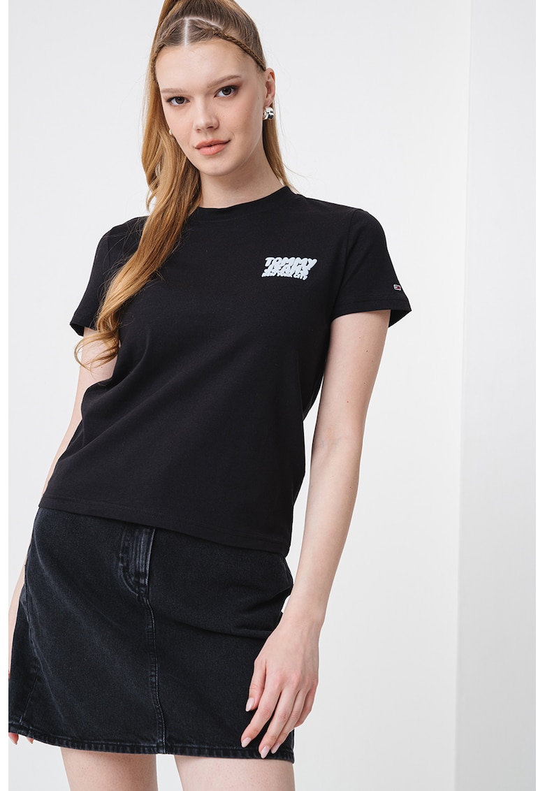 Oferte la Tricou regular fit din bumbac Bubble