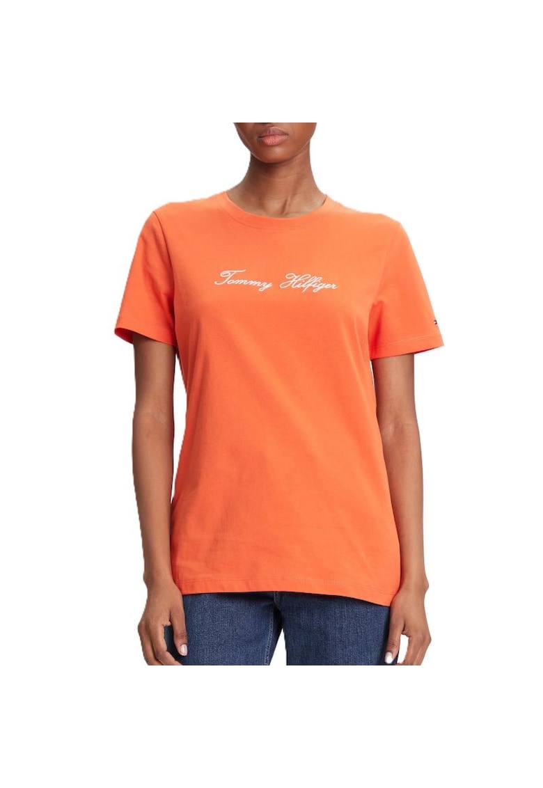 Oferte la Tricou  SCRIPT REG C-NK SS T-SHIRT-WW0WW45746-SCX