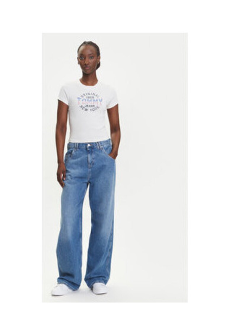 Oferte la Tricou dama -  Ecru - 95% bumbac - 5% elastan -