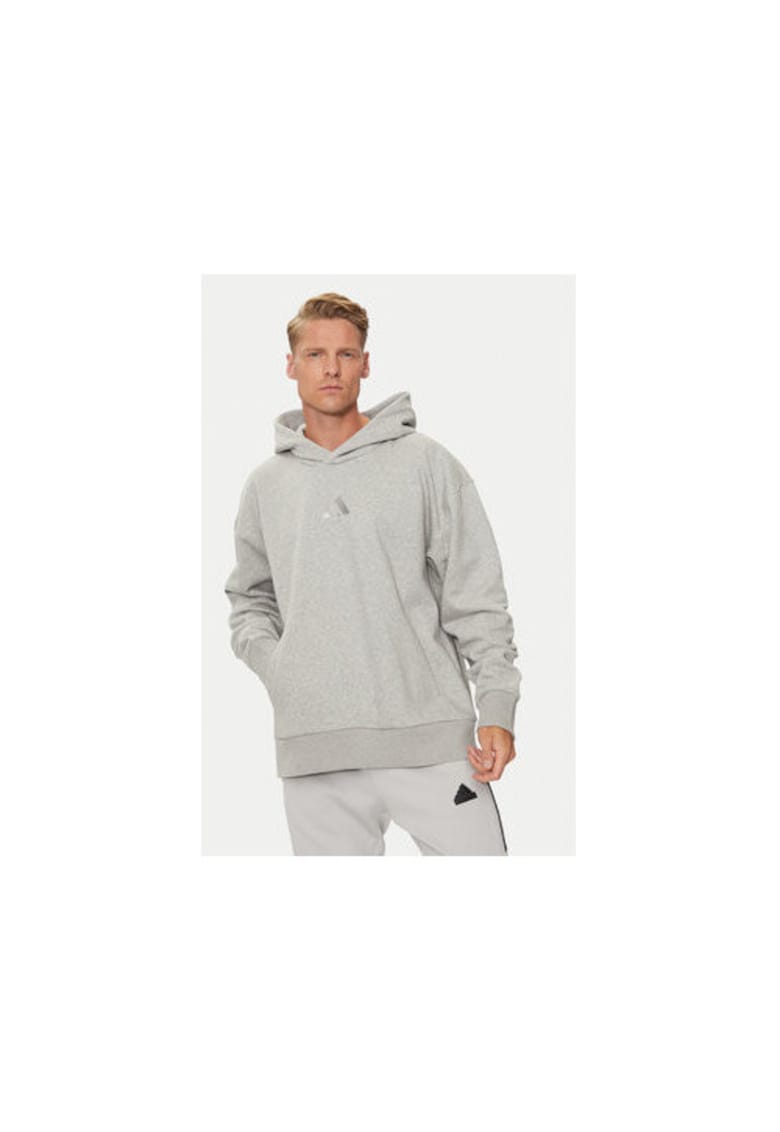 Oferte la Hanorac sport barbati -  gri - 70% bumbac - 30% poliester reciclat