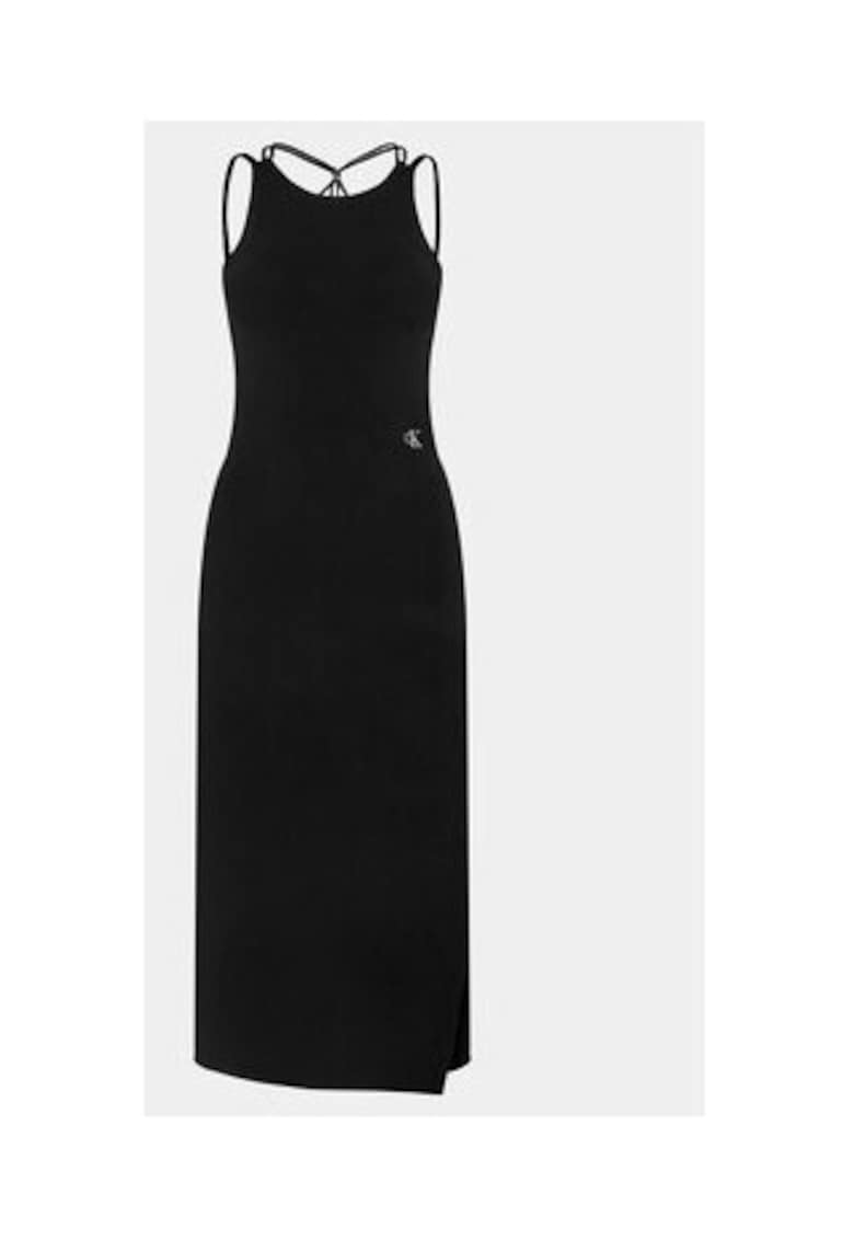 Oferte la Rochie de zi -  neagra - 77% lyocell - 21% poliamida - 2% elastan -