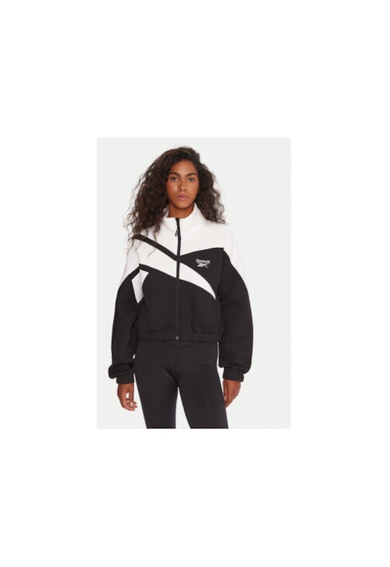 Oferte la Hanorac sport dama -  negru/alb - bumbac/poliester