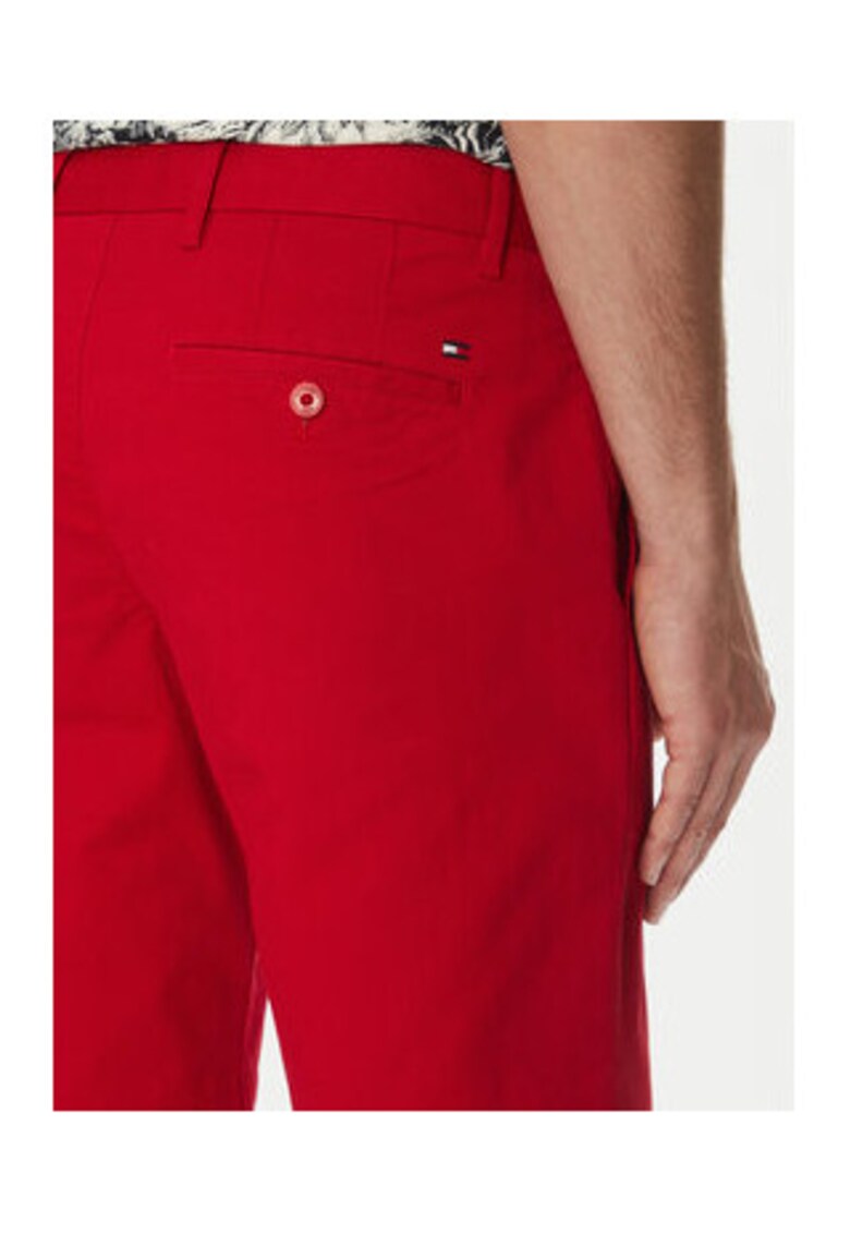Oferte la Pantaloni scurti barbati -  sintetic - rosu