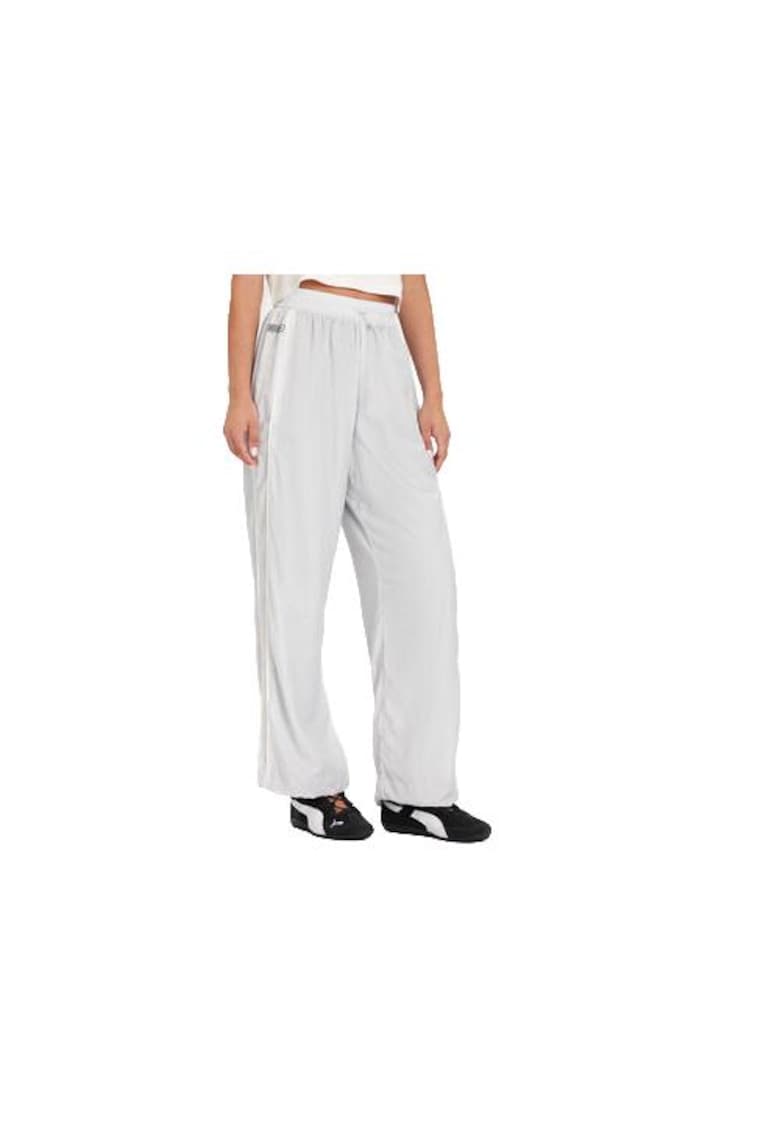 Oferte la Pantaloni sport dama -  Argintiu - Nylon -