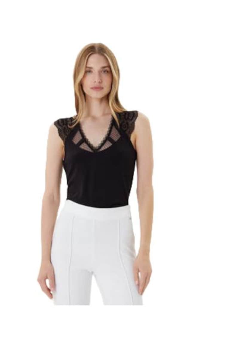 Oferte la Tricou dama -  viscoza/poliamida/elastan - negru1