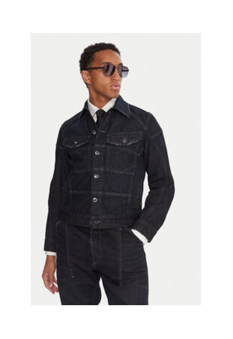 Oferte la Geaca de blugi barbati - G Star Raw - bleumarin - 100% bumbac -