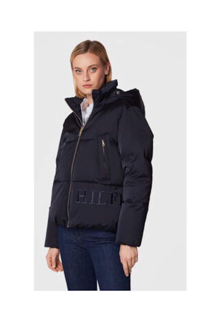 Oferte la Geaca de puf Femei -  poliester - bleumarin