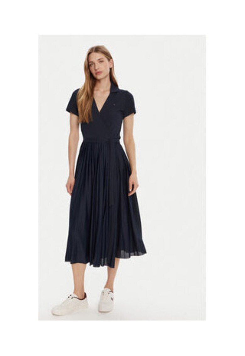 Oferte la Rochie casual Dama -  bleumarin - 100% poliester reciclat
