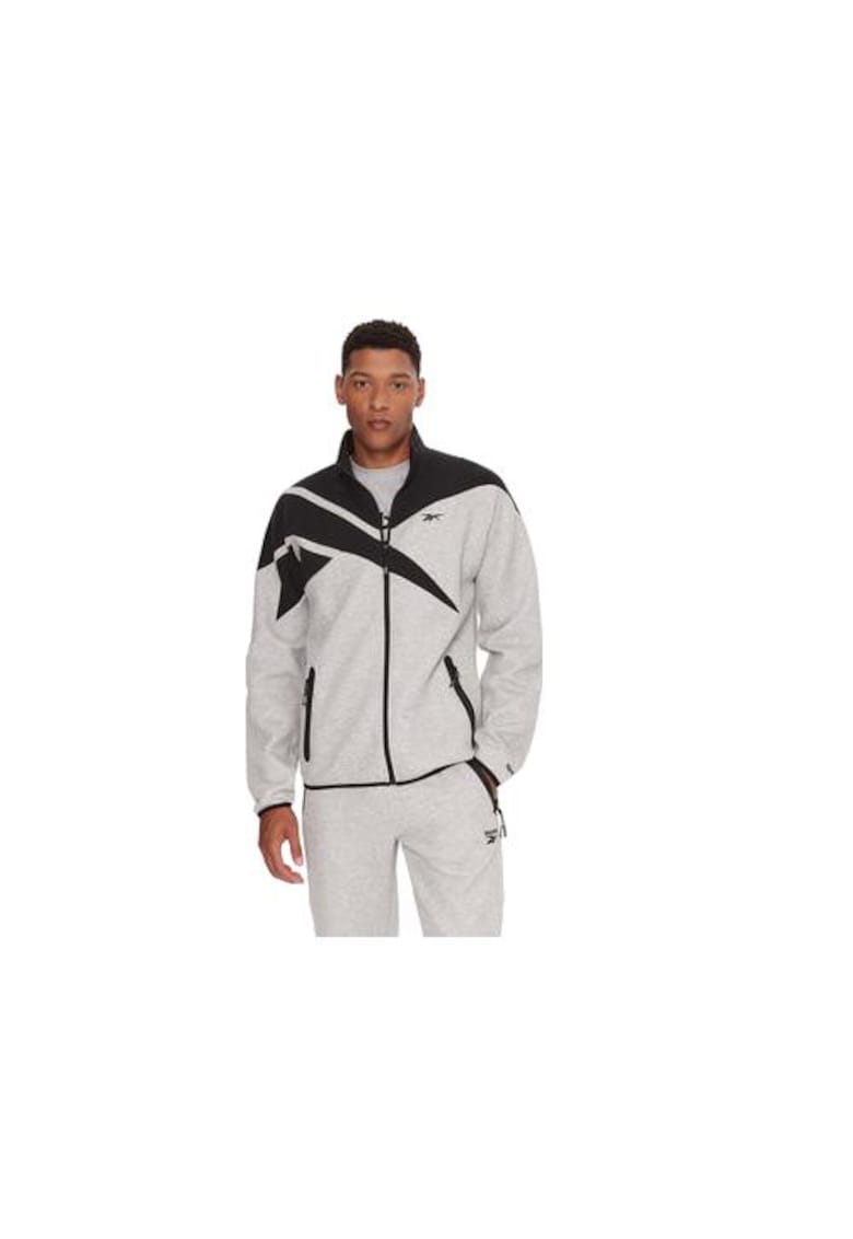 Oferte la Hanorac sport barbati -  bumbac/poliester - negru/gri